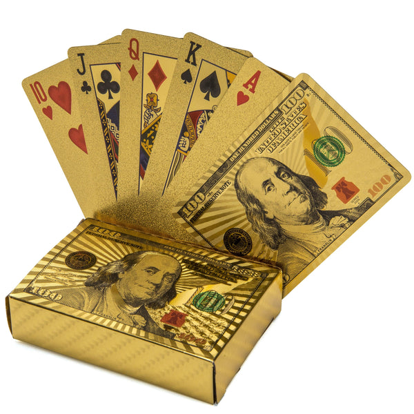 Gold Foil Playing cards New in pack