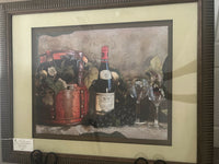 Just like fine wine, this vintage art piece has gotten better with age