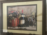 Just like fine wine, this vintage art piece has gotten better with age