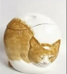Adorable Collectible N.S. Gustin Antique Cookie Jar.