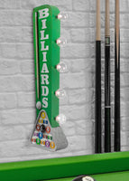 Light up billiard sign