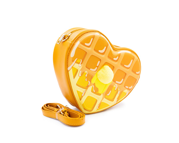 Waffle Heart Handbag