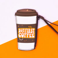 Novelty wristlet coffee to go