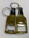 Keychain bottle openers.