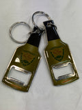 Keychain bottle openers.