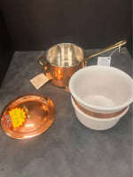 Culinary Copper Double Boiler Set