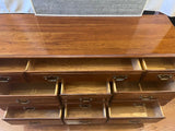 Tremendous Taylor Jameson USA Mid-Century Modern Cherry Dresser & Mirror