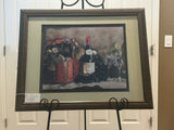 Just like fine wine, this vintage art piece has gotten better with age