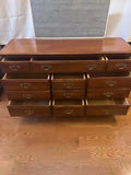 Tremendous Taylor Jameson USA Mid-Century Modern Cherry Dresser & Mirror