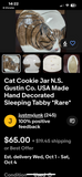 Adorable Collectible N.S. Gustin Antique Cookie Jar.