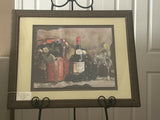 Just like fine wine, this vintage art piece has gotten better with age