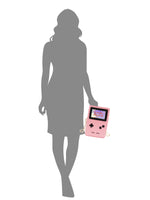 Retro 8-Bit Gamer Handbag Pink