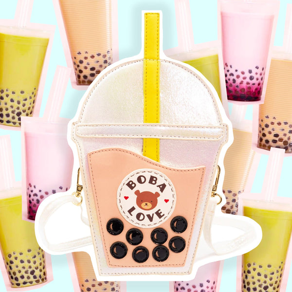 Bobalicious Milk Tea Handbag