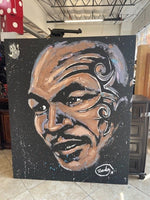 Mike Tyson 5 ft giant art work David Garibaldi